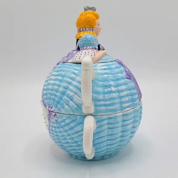 Dept 56 Retired Cinderella Storybook Tea Pot Cup Set - Picture 2 of 5